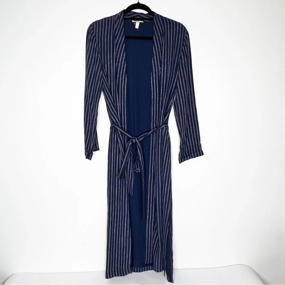 Eileen Fisher‎ Striped Duster Jacket